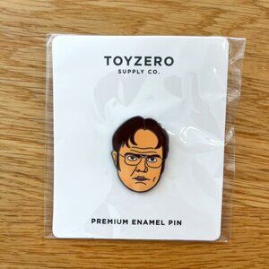 Toyzero Dwight Schrute Premium Enamel Pin